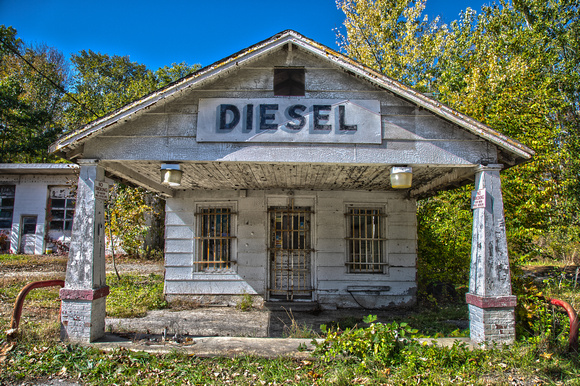 Old Gas Station in Eastern, CT