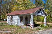 Old Gas Station in Eastern, CT